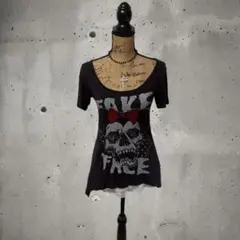 GLAD NEWSベロアロングコートarchive 00s y2k 平成 GLAD NEWS ラメ加工 tシャツ 平成 y2k archive - メルカリ