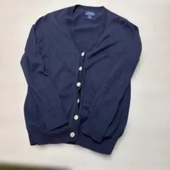 ラルフローレン　カーディガン12から17歳　Lサイズ レディースMサイズ 春　紺