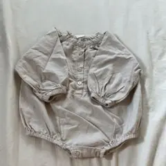 韓国服　oatmeal ロンパース 長袖　S