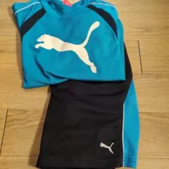 プーマ スポーツウェア Tシャツ　ハーフパンツ　短パン　サッカー　130のサムネイル