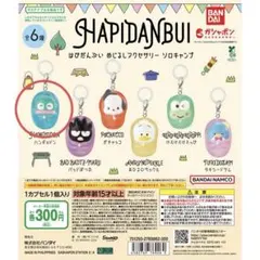 はぴだんぶい　めじるしアクセサリー　ソロキャンプ　ハンギョドン