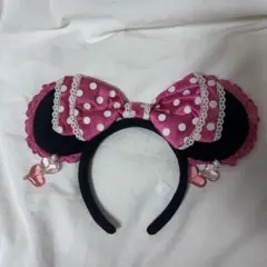 ディズニー ミニー ピンク カチューシャ