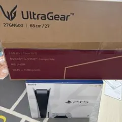 PS5とゲーミングモニター　セット
