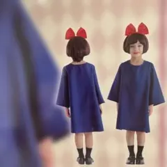 魔女 衣装 ワンピース カチューシャ付き140㎝