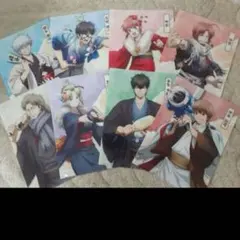 【新品未使用】ローソン 銀魂 吉原大炎上 クリアファイル 全8種 コンプ セット