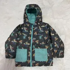 Patagonia ベビー・リバーシブル・ダウン・セーター・フーディ 4T