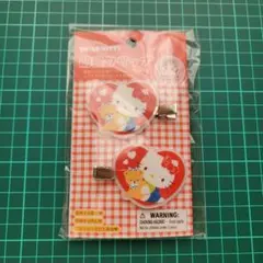 【新品】サンリオ　前髪クリップ　ハローキティ
