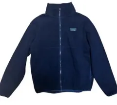 80s 90s L.L.Bean フルジップ フリースジャケット ネイビー