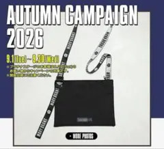 MARY QUANT ロゴストラップショルダーバッグ