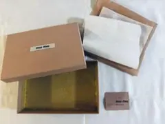 【MIU MIU】空箱のみ リボン付き ハイブランド 正規品【ミュウミュウ】