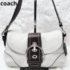 coach ソーホー ワンショルダーバッグ アクセサリーポーチ オフホワイト