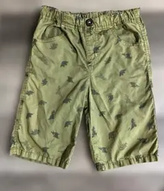ピクニック　恐竜柄　ハーフパンツ　120