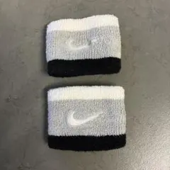 NIKE リストバンド ホワイト グレー ブラック 2個セットのサムネイル