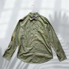 ギャップ GAP スリムフィット 長袖シャツ ミニタリー シンプル E5839