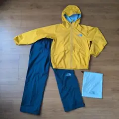 THE NORTH ノースフェイス レインウェア 130 カッパ 防水ウェア