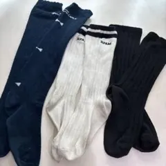 毛玉あり　24センチから　靴下3足