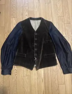 〜40s French corduroy ジレjacketのサムネイル