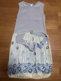 cuccia レディースワンピース ベルト付き