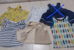 ベビー服 トップス 6点セットと帽子