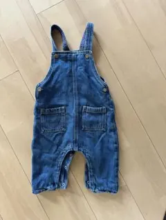 H&M デニムサロペット オーバーオール　70cm