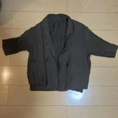 mysty woman ダークグレー ショート丈ジャケット Mのサムネイル