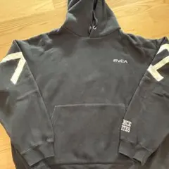 RVCA プルオーバーパーカー ブラック M
