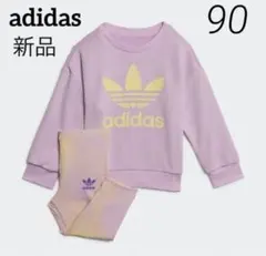 アディダス 新品 セットアップ 上下 90 クルーネックスウェット グラフィック