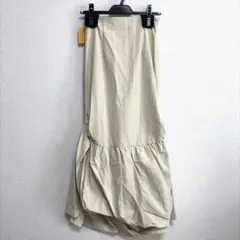 最終値下げ】極美品✨PINUEワッシャーティアードスカート Sホワイト