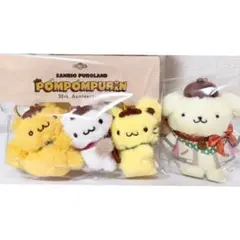 ポムポムプリン ミニぬいぐるみセット 30周年記念 サンリオ マフィン