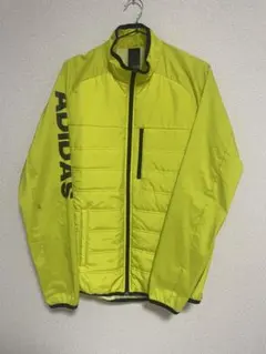 adidasアディダス 中綿ナイロンジャケット ゴルフ Ｌ