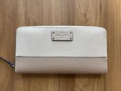kate spade 長財布 ホワイト ピンク
