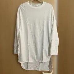 BEAUTY & YOUTH ホワイト 長袖Tシャツ