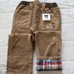 新品　DOUBLE.B コーデュロイ長ズボン 100cm