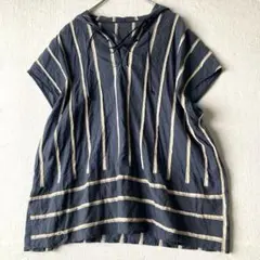 コムサ　NALYA コットン　シルク　リネン　トップス　日本製のサムネイル