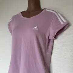 adidas 半袖 Tシャツ ライトパープルのサムネイル