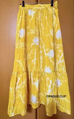 ★OPAQUE.CLIP ロングスカート 38/M