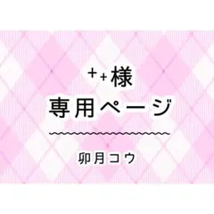 ᐩᕀ様　専用ページ