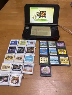 ニンテンドー3DS LL 本体 ブラック・ブルー ゲームソフト多数