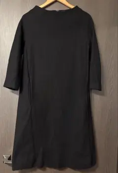 TOMORROWLANDcollection パフスリーブロングワンピース 黒 - メルカリ