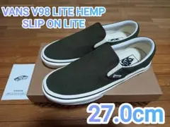 新品未使用 VANS SLIP ON LITE スリッポン V98 27.0cm