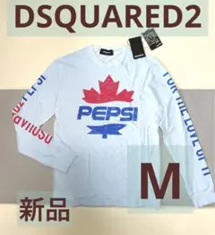 【新品未使用】ディースクエアード DSQUARED2 PEPSI・ロンT（M）