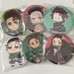 鬼滅の刃 ufotable 缶バッジ 竈門禰豆子 竈門炭治郎