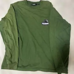 XLARGE オリーブグリーン 長袖Tシャツ L