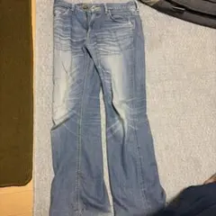 Lee ライトブルーフレアデニム