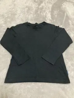 【美品✨】西松屋　キッズ　黒の長袖カットソー 130