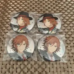 三毛縞斑　スタライ6th 缶バッジ　4点セット