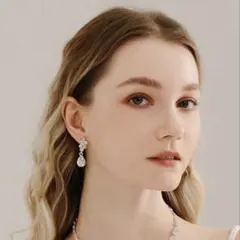 新品　結婚式　ピアス　ブライダル