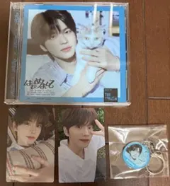 TWS ソロ盤　シニュ　トレカ　セブンネット特典 キーホルダー はじめまして