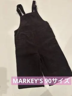MARKEY'S ベビー コーデュロイ サロペット ダークブラウン　90cm