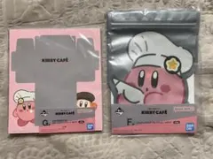 星のカービィ メモ帳 ジッパーバッグ 一番くじ カービィカフェ